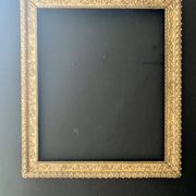 Wooden frame and gilded and carved stucco of the nineteenth century