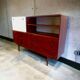 Meuble mi-hauteur vintage / vitrine / buffet