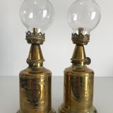 Flashy brass bee lamp lot
