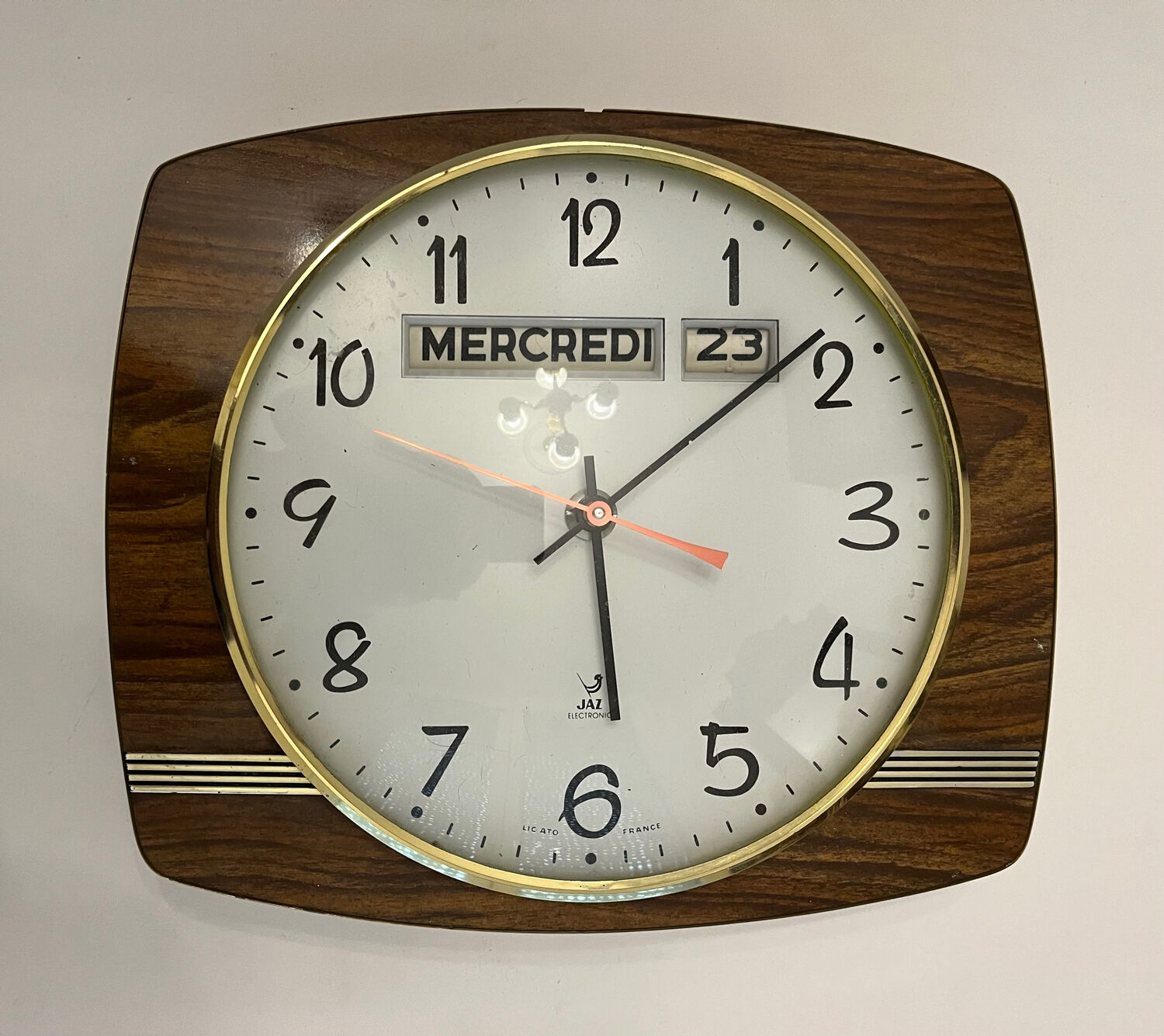 Pendule de cuisine vintage Jaz