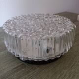 Vintage bubbled glass ceiling light