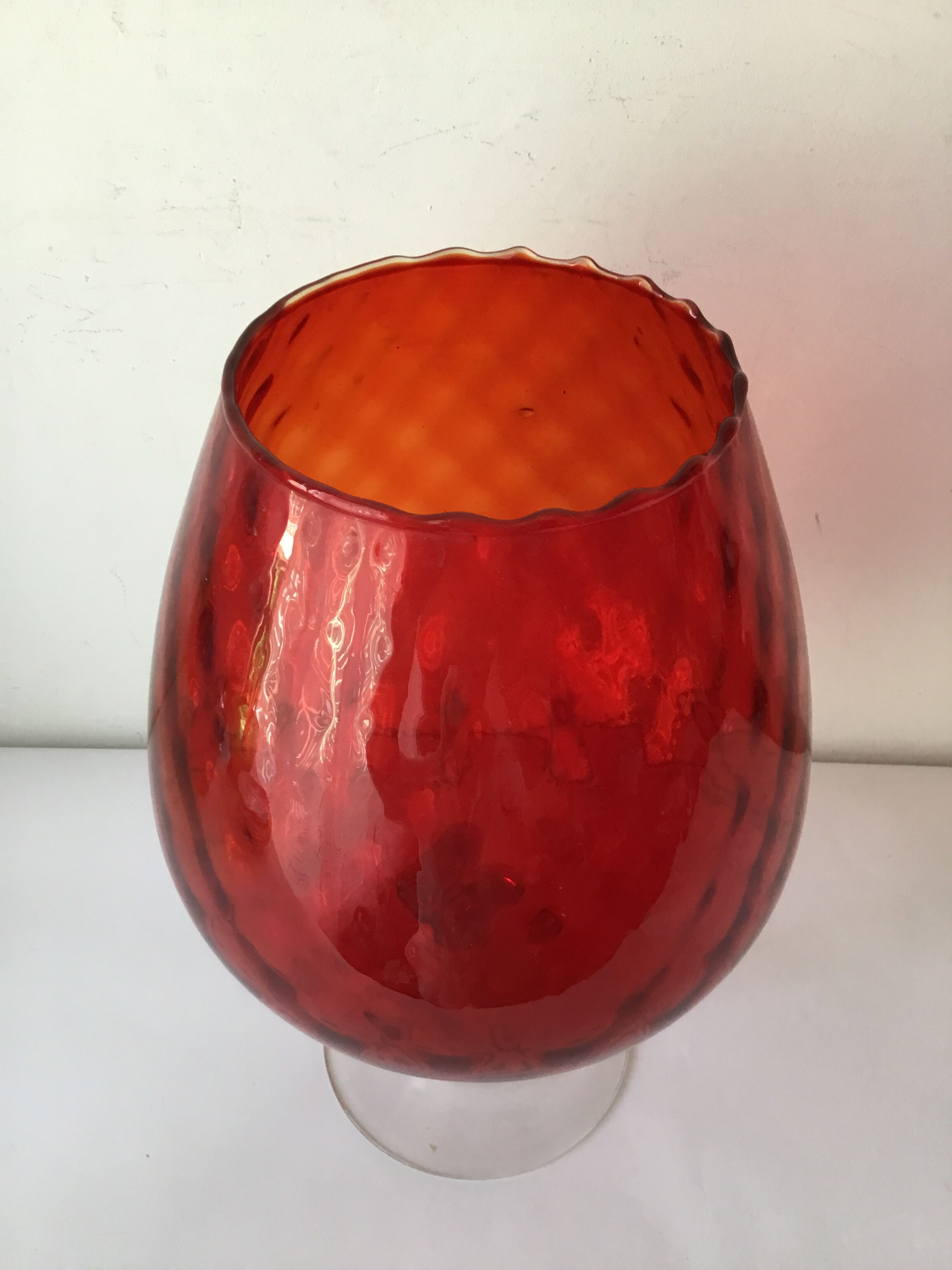 Italian glass cup