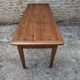 Table de ferme en chêne massif