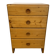 Commode Charlotte Perriand "Les Arcs" en pin massif – 4 tiroirs – Années 19