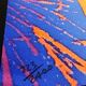 1980s Big Andy Warhol "Flowers" Purple Limited Edition Lithograph.