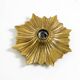 1960s Space Age Star Design Wall or Ceiling Lamps in Bronze