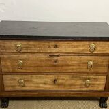 Empire chest of drawers returned from Egypt