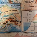 Ancienne planche scolaire Etats-Unis
