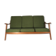 3 seater Scandinavian style bench