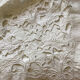 Old embroidered CA monogram sheet