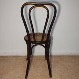 Caned bistro chair