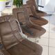 Suite of 4 chairs vintage armchairs 1970