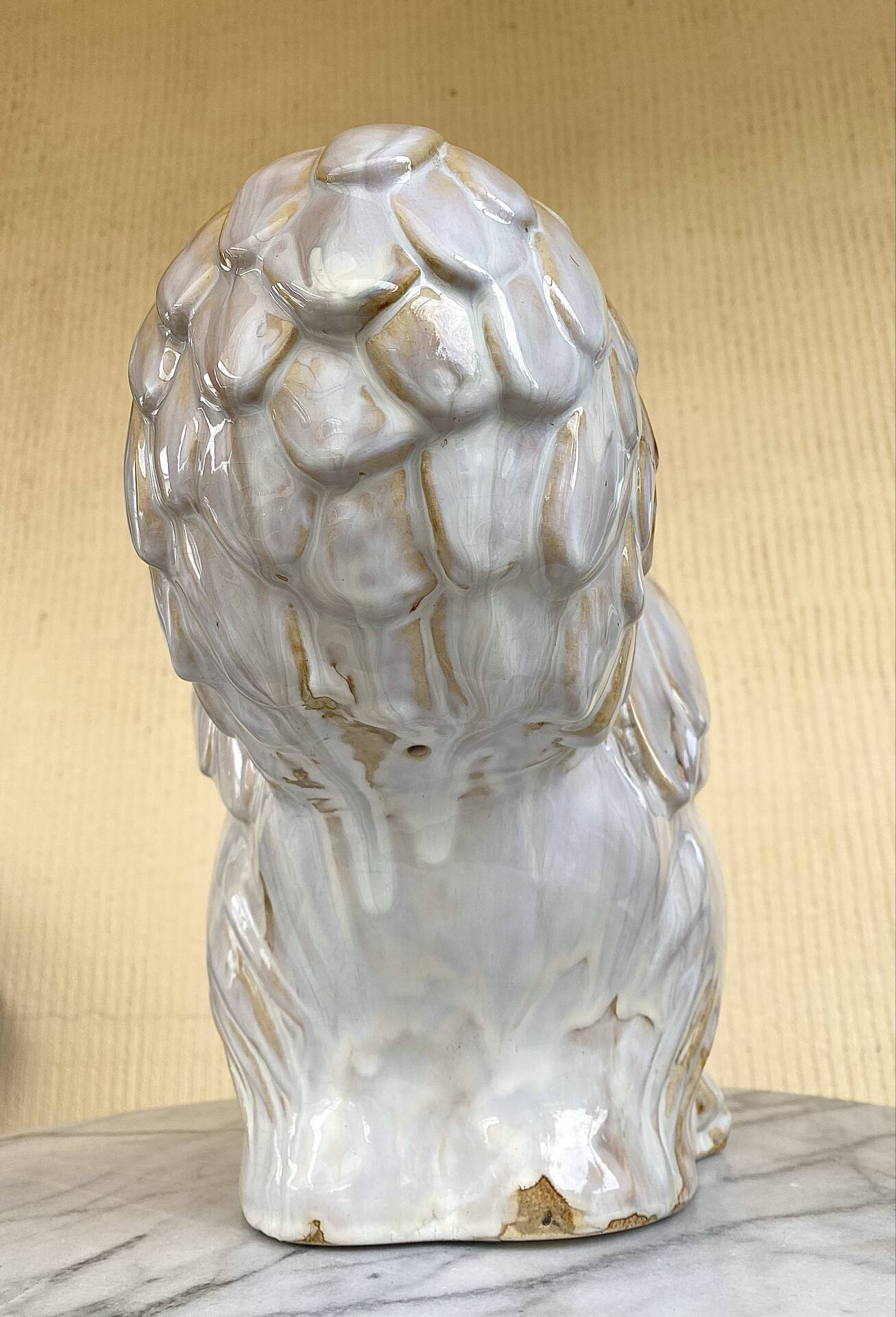 Vintage glazed ceramic rooster
