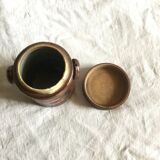 Sandstone mustard pot