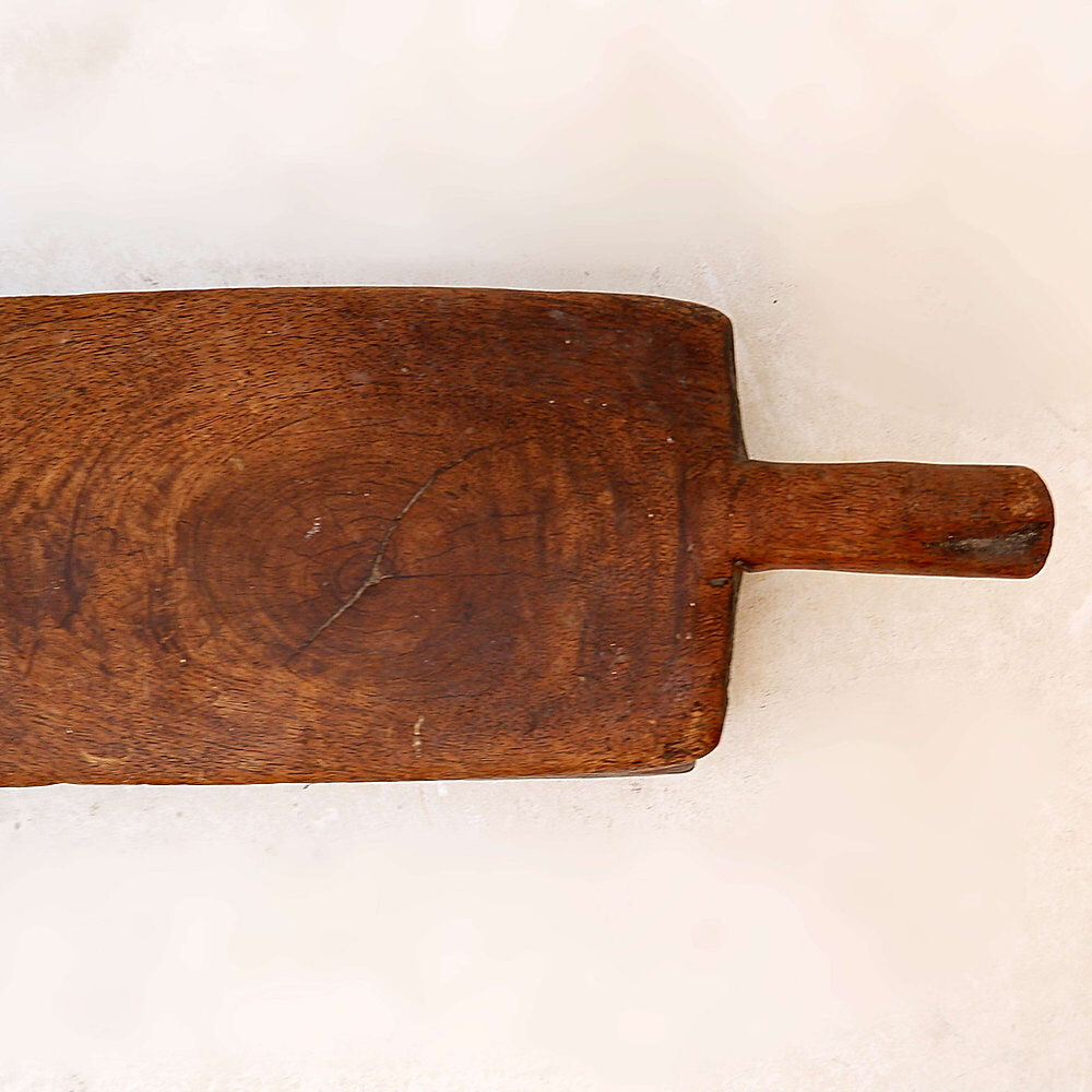 Tabouret ou appui-tête en bois sculpté - Afrique, 20ème siècle