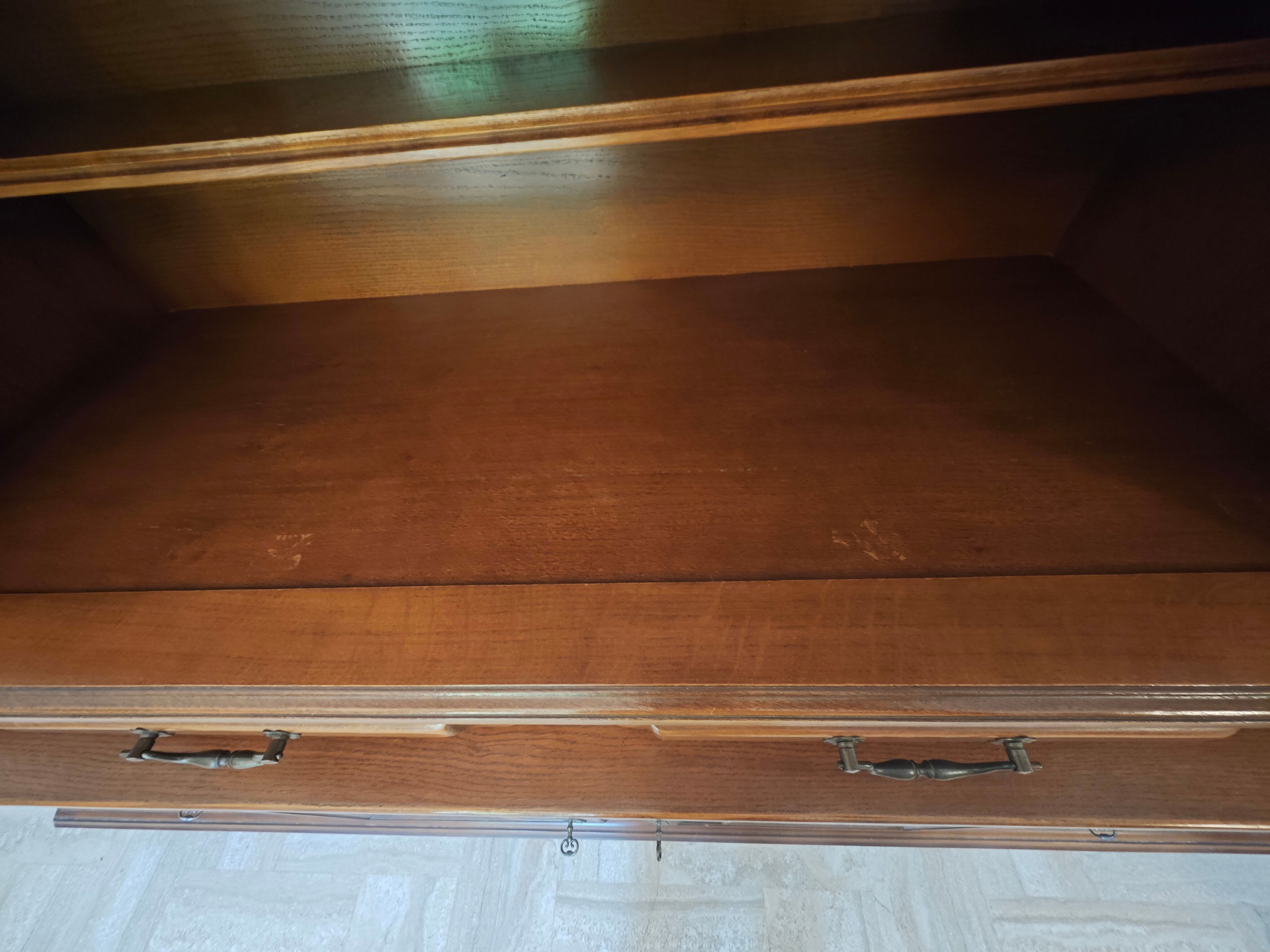 Solid oak dining room sideboard