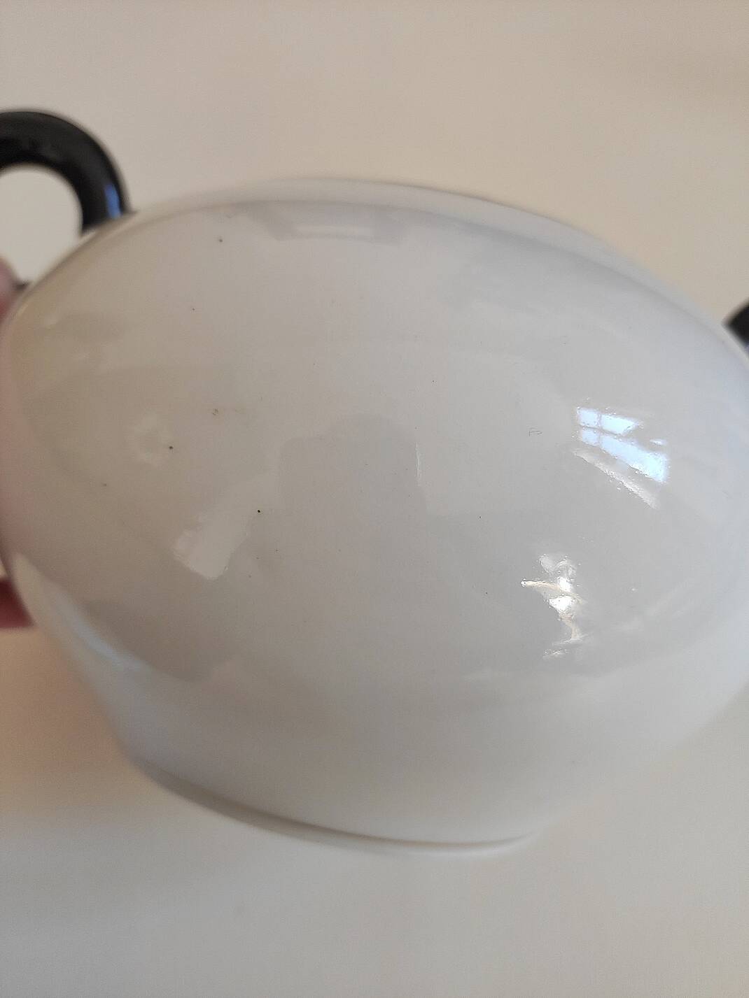 Large porcelain candy dish