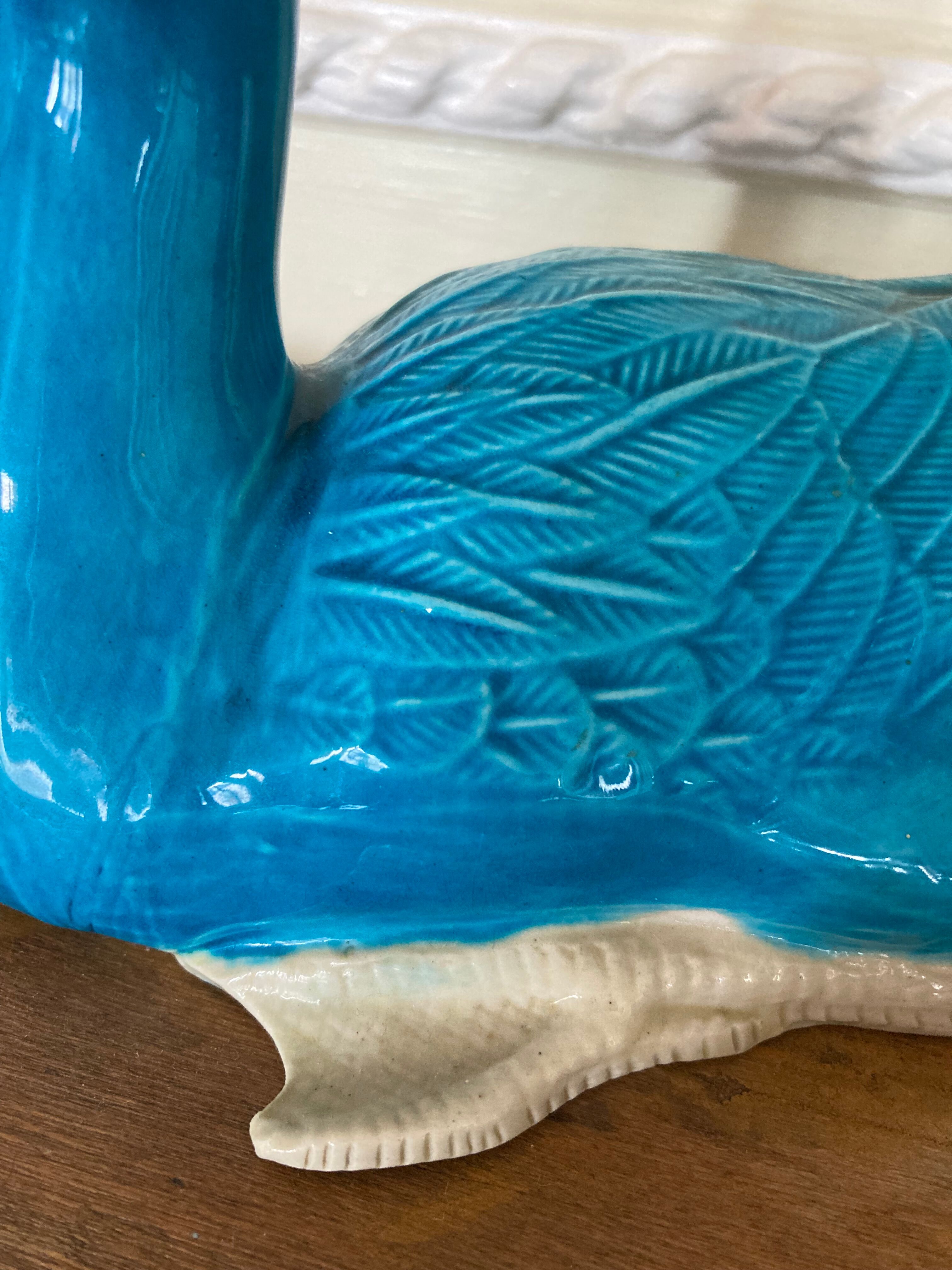Paire de canards en porcelaine de Chine - milieu XXeme