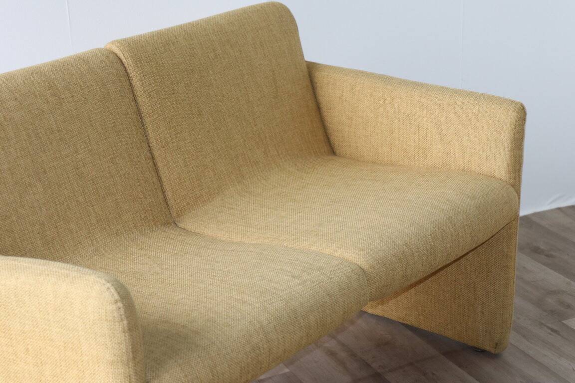 Vintage 2 seater fabric sofa, 1970
