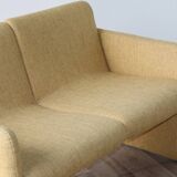 Vintage 2 seater fabric sofa, 1970