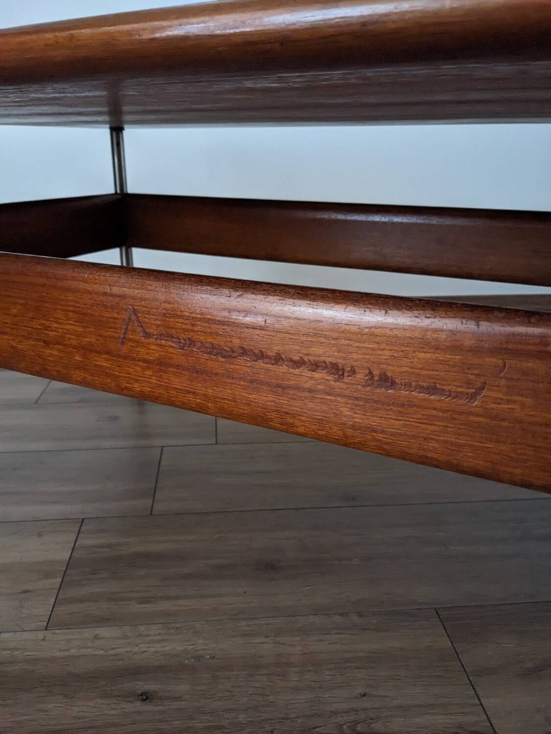 Vintage Scandinavian design coffee table