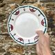 assiettes plates art déco badonviller El d'jem