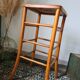 Vintage solid wood high stool