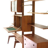 Wall Unit by John Texmon, 3 Modules, Norway, 1960s