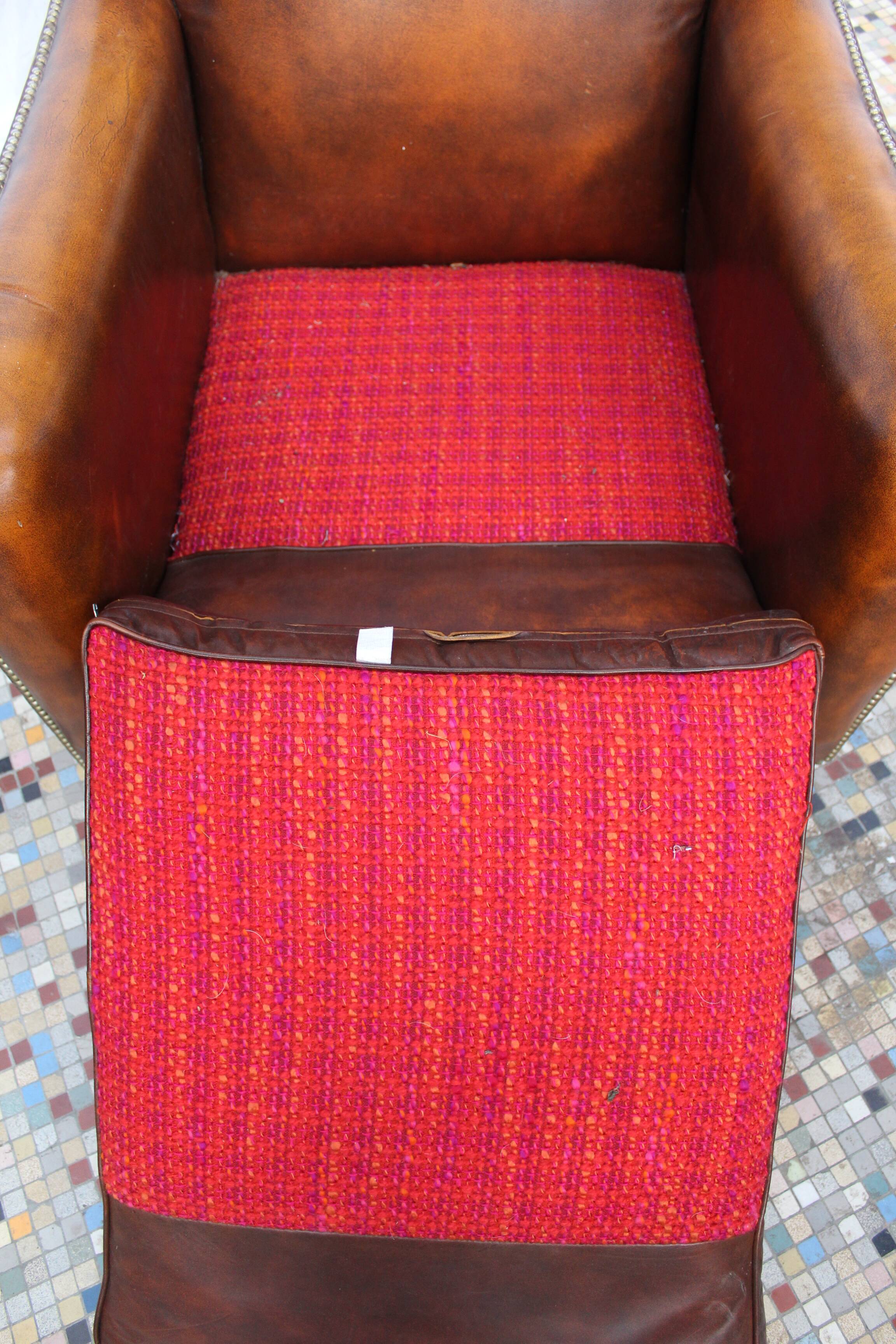 Pair of club chairs from the Ritz Paris