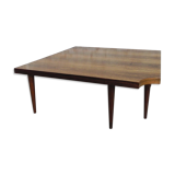Vintage coffee table with opening on one corner