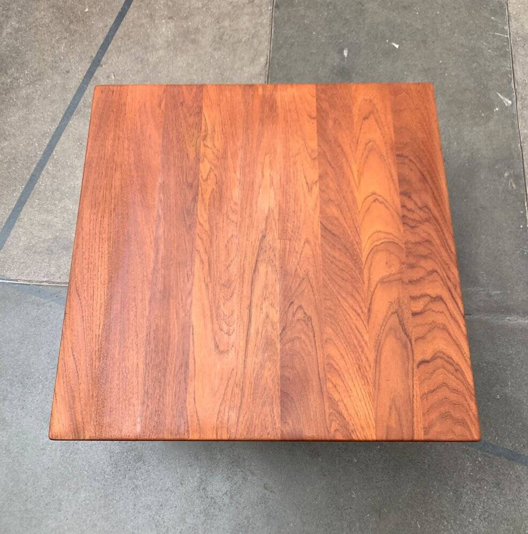 Mid-century Danish side table in teak by Kurt Østervig for Kp Møbler, 1960s