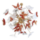 Murano glass chandelier