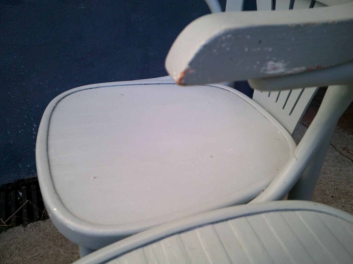 Set of 4 stools bistro in wood