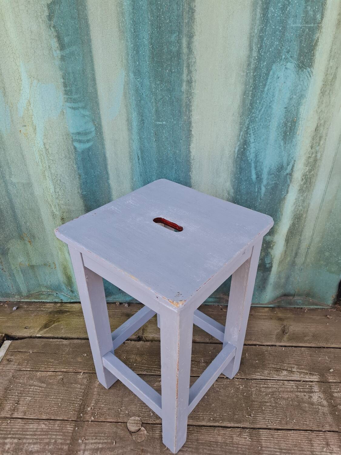 Wooden stool
