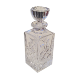 Crystal whiskey decanter