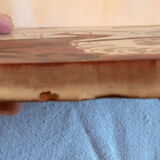 Enamelled ceramic tile le cavalier Vallauris 1960