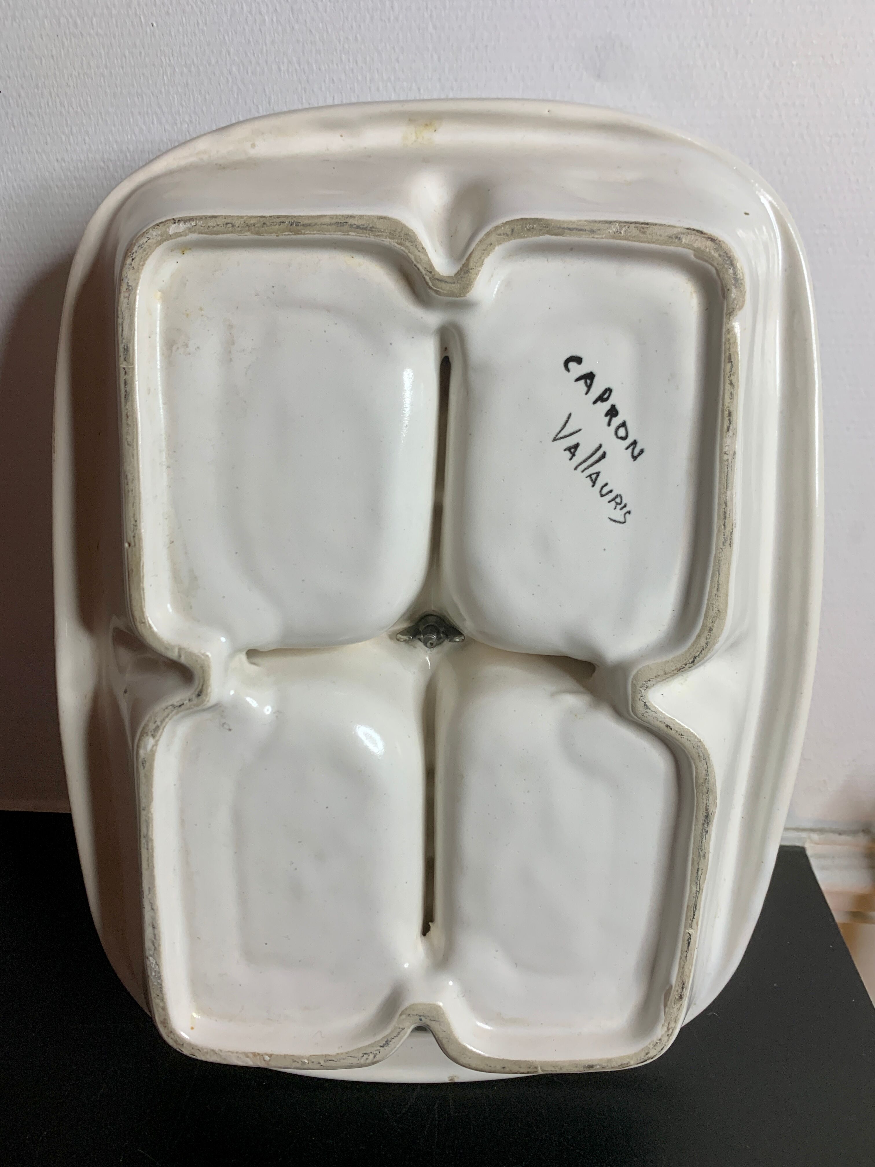 Ceramic dish by Roger Capron, 1960's