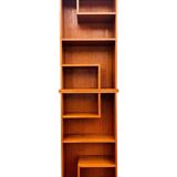 Two vintage asymmetrical storage units