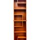 Two vintage asymmetrical storage units