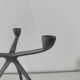 Bougeoir, chandelier tripode "Spider" space age starck eames 80s design