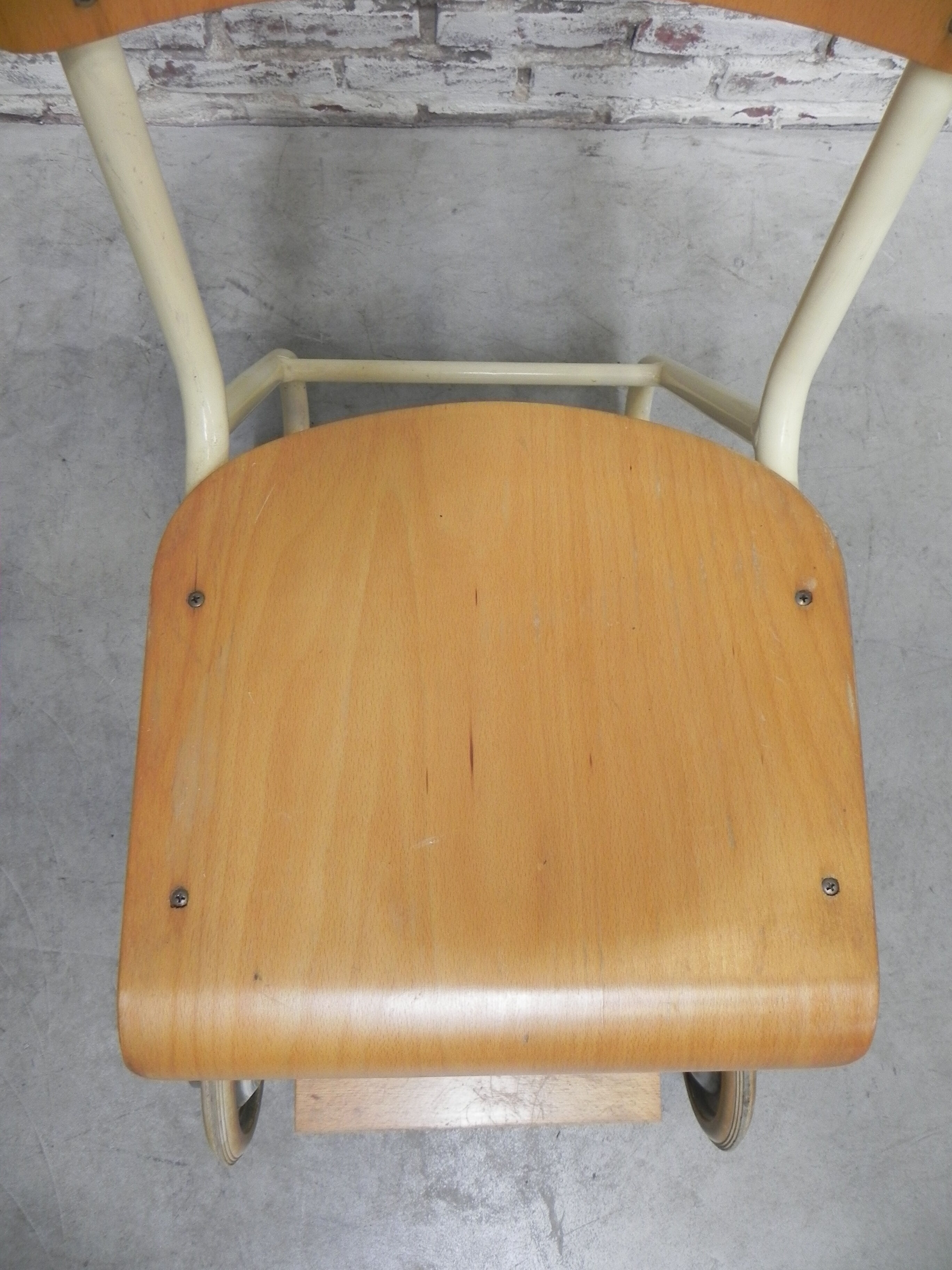 Vintage chair on wheels, wheelchair