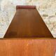 Oak storage unit, splayed legs circa 1950s