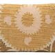 Housse de coussin brodée vintage 41x61 cm