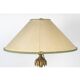 Carved wooden lamp, old candle holder, 19th century, Napoleon III period.