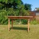 Oak farmhouse table
