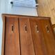 chest of drawers vintage feet compass