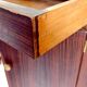 Meuble art déco bois macassar