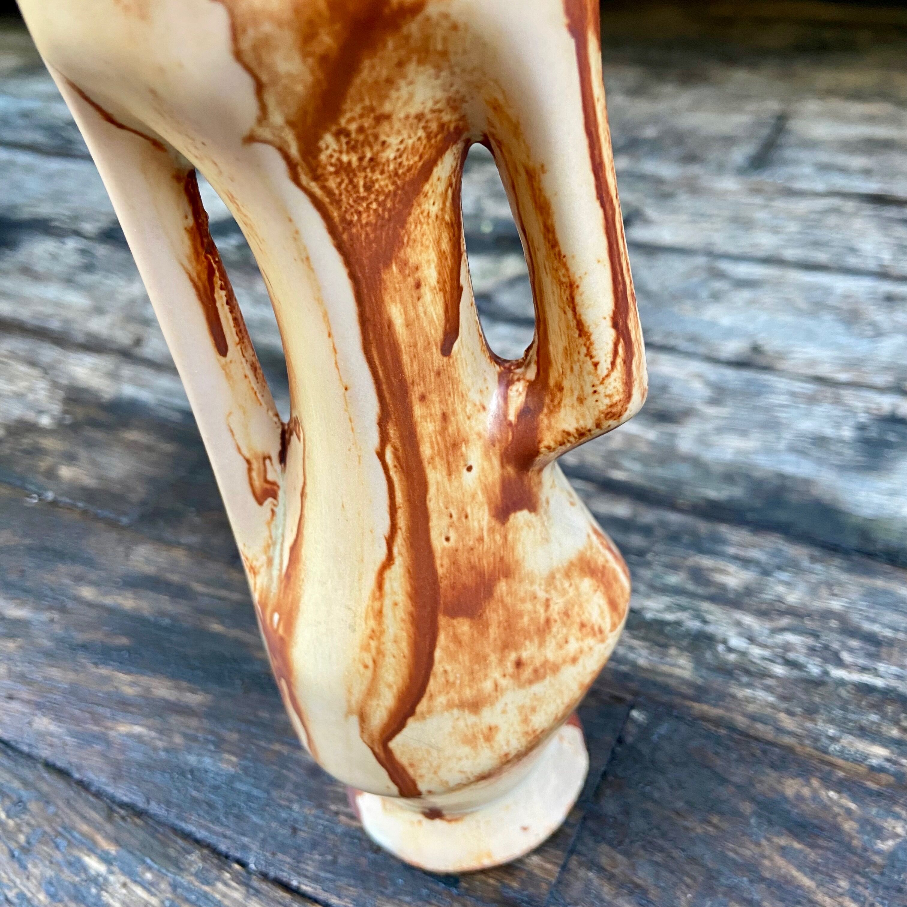 Ceramic vase Vallauris-60s