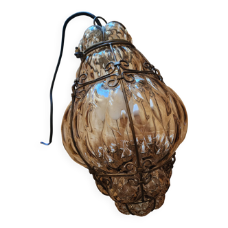 Venetian Murano Glass Lantern