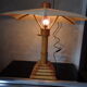 Lampe en bambou parasol design